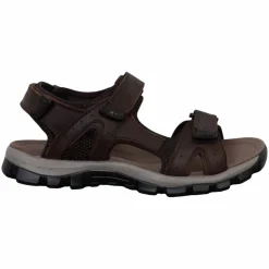 Norway Originals Herre Sandaler i læder - Mørkebrun