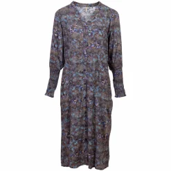 Ofelia Dame Kjole - Blue Combi