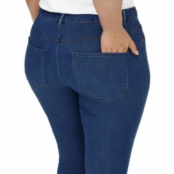 Only Carmakoma Dame Jeans Plus Size - Denim Blue