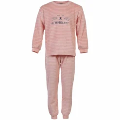 Outfitter Pige Nattøjssæt - Peach