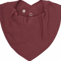 Pippi Baby Savlesmæk i økologisk bomuld - New Maroon