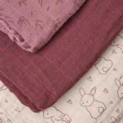Pippi Baby Stofble i økologisk bomuld - Old Rose