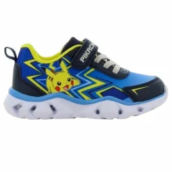 Pokémon Pikachu Børne Sneakers m. blink - Navy/blå