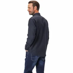 Pre End Harris Herre Skjorte - Dk. Navy Blue Mix
