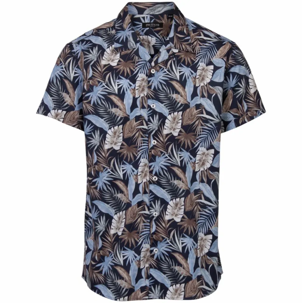 Pre End Herre Kortærmet skjorte - Ultra Dark Navy