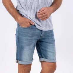 Pre End Indie Herre Shorts - Soft Blue Wash