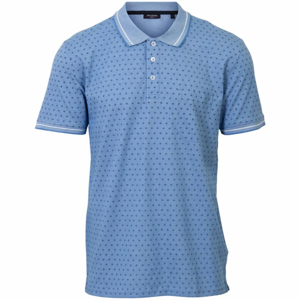 Pre End Ross Herre Polo - Water Blue