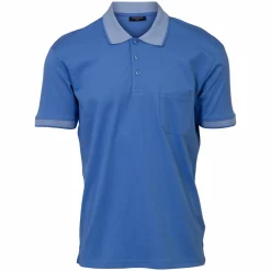 Pre End Texas Herre Polo - Water Blue