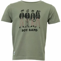 Queenz Doka Drenge T-shirt - P7 VETIVER