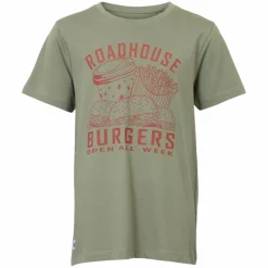 Queenz Doka Drenge T-shirt - P7 VETIVER