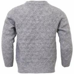 Queenz Gora Pige Striktrøje - Grey
