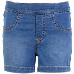 Queenz Grace Pige Shorts - M. Light Blue Denim