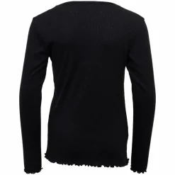 Queenz Rose Pige Bluse - Black
