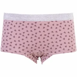 Queenz Uno Pige Trusser m. glimmer - Deauville Mauve AOP