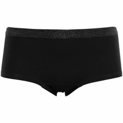 Queenz Uno Pige Trusser m. glimmer - Black