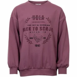 Queenz Utah Pige Sweatshirt - Grape Nectar