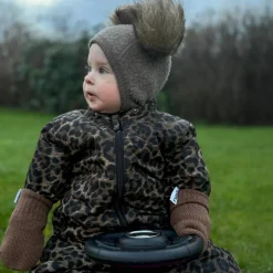 Rumlii Unisex Luffer i uldmix - Brun
