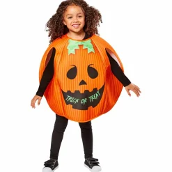 Scary Pumpkin Børne Kostume - GRÆSKAR