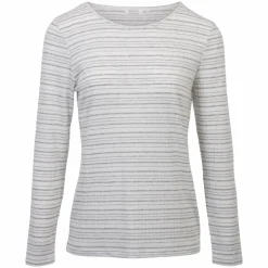 Sirup Dame Langærmet t-shirt - Chalk