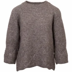 Sirup Dame Striktrøje - Nutmeg