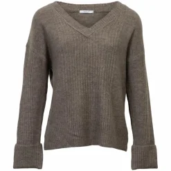Sirup Dame Striktrøje - Nutmeg