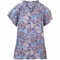 Sirup Randi Dame Kortærmet bluse - Windsurfer