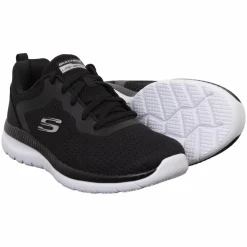 Skechers Bountiful Quick Path Dame Sneakers - BKW