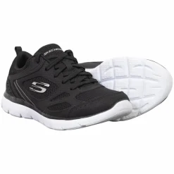 Skechers Summits Suited Dame Sneakers - BKW