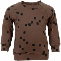 Soft Gallery Drenge Sweatshirt i økologisk bomuld - Cocoa Brown