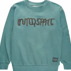 Soft Gallery Drenge Sweatshirt i økologisk bomuld - Mineral Blue