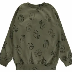 Soft Gallery Drenge Sweatshirt i økologisk bomuld - Deep Lichen Green