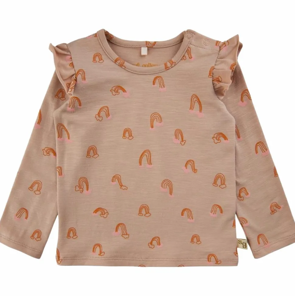 Soft Gallery Pige Bluse i økologisk bomuld - Cuban Sand