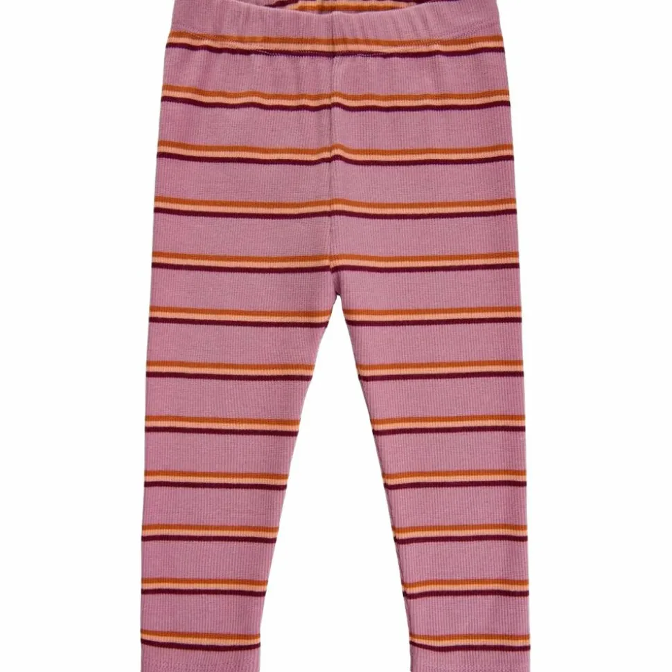 Soft Gallery Pige Leggings i økologisk bomuld - Lilas