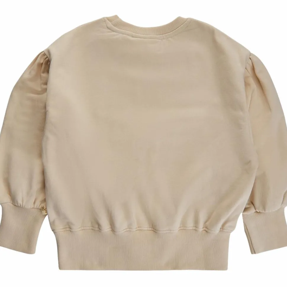 Soft Gallery Pige Sweatshirt i økologisk bomuld - Fog