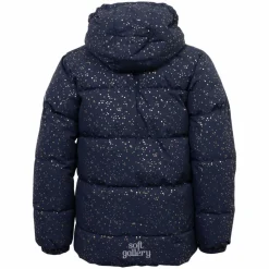 Soft Gallery Pige Vinterjakke m. BIONIC-FINISH® ECO coating - Dress Blues Glitter