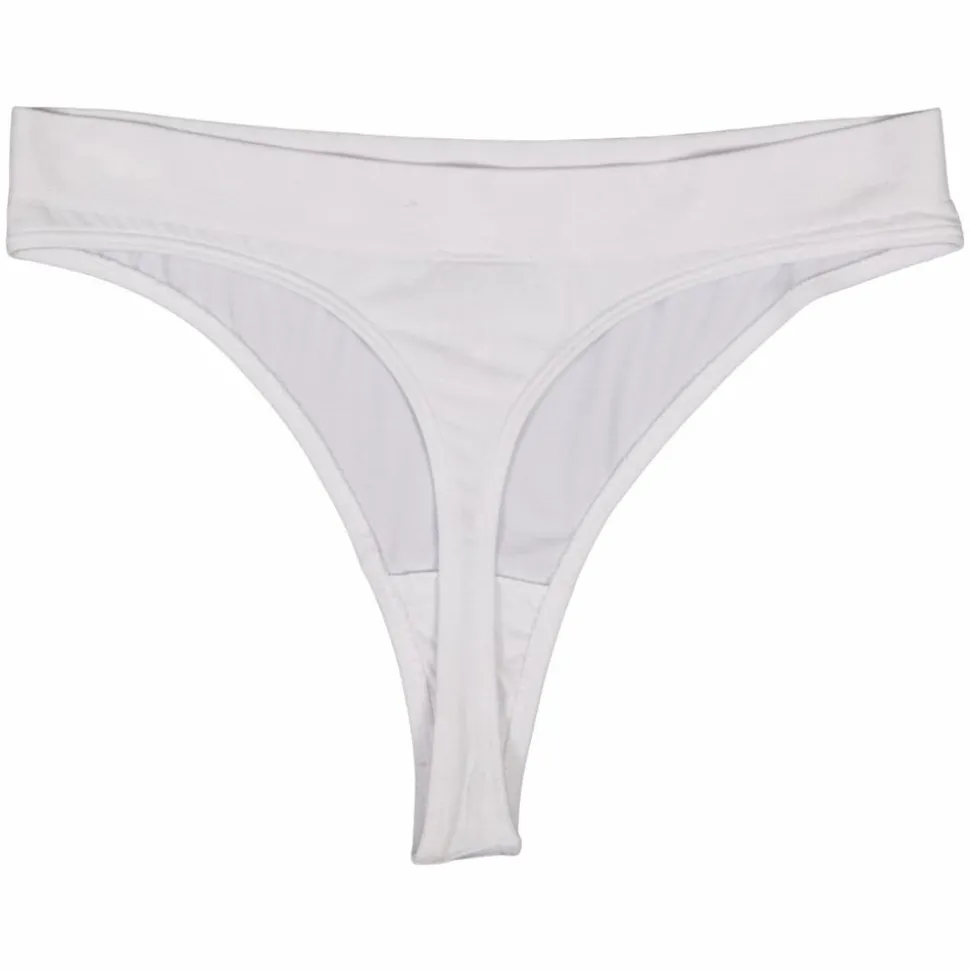 Steenholt Alison Dame G-streng i bambus - Bright White