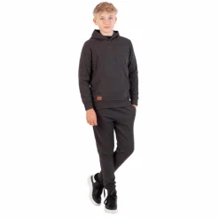 Steenholt Atlas Børne Hættetrøje - Dark Grey