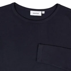 Steenholt Cava Dame Striktrøje - Navy