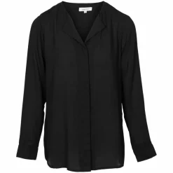 Steenholt Clara Dame Bluse - Jet Black