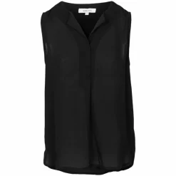 Steenholt Clara Dame Top Plus Size - Jet Black