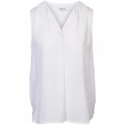 Steenholt Clara Dame Top - Bright White