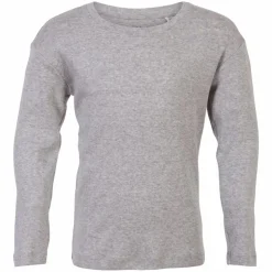 Steenholt Clark Børne Langærmet t-shirt - Light Grey