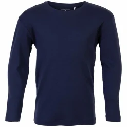 Steenholt Clark Børne Langærmet t-shirt - Navy