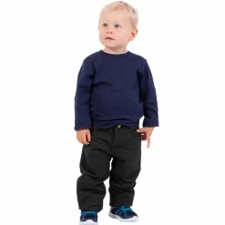 Steenholt Clark Børne Langærmet t-shirt - Navy