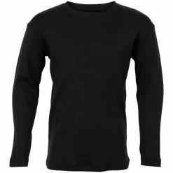 Steenholt Clark Børne Langærmet t-shirt - Black