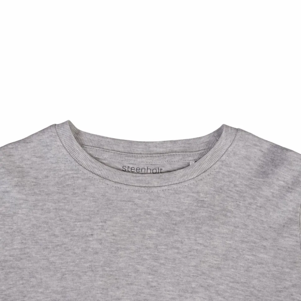 Steenholt Clark Børne T-shirt - Light Grey
