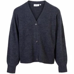 Steenholt Gora Dame Cardigan Plus Size - Blue Nights