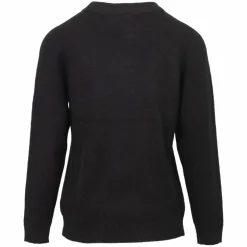 Steenholt Gora Dame Striktrøje Plus Size - Black