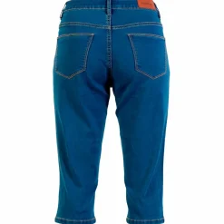 Steenholt Grace Dame Capri Plus Size - M. Light Blue Denim