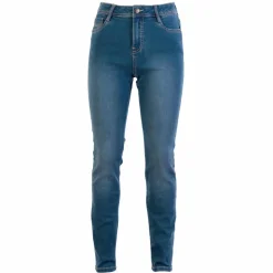 Steenholt Grace Dame Jeans m. stretch Plus Size - Medium Light Blue